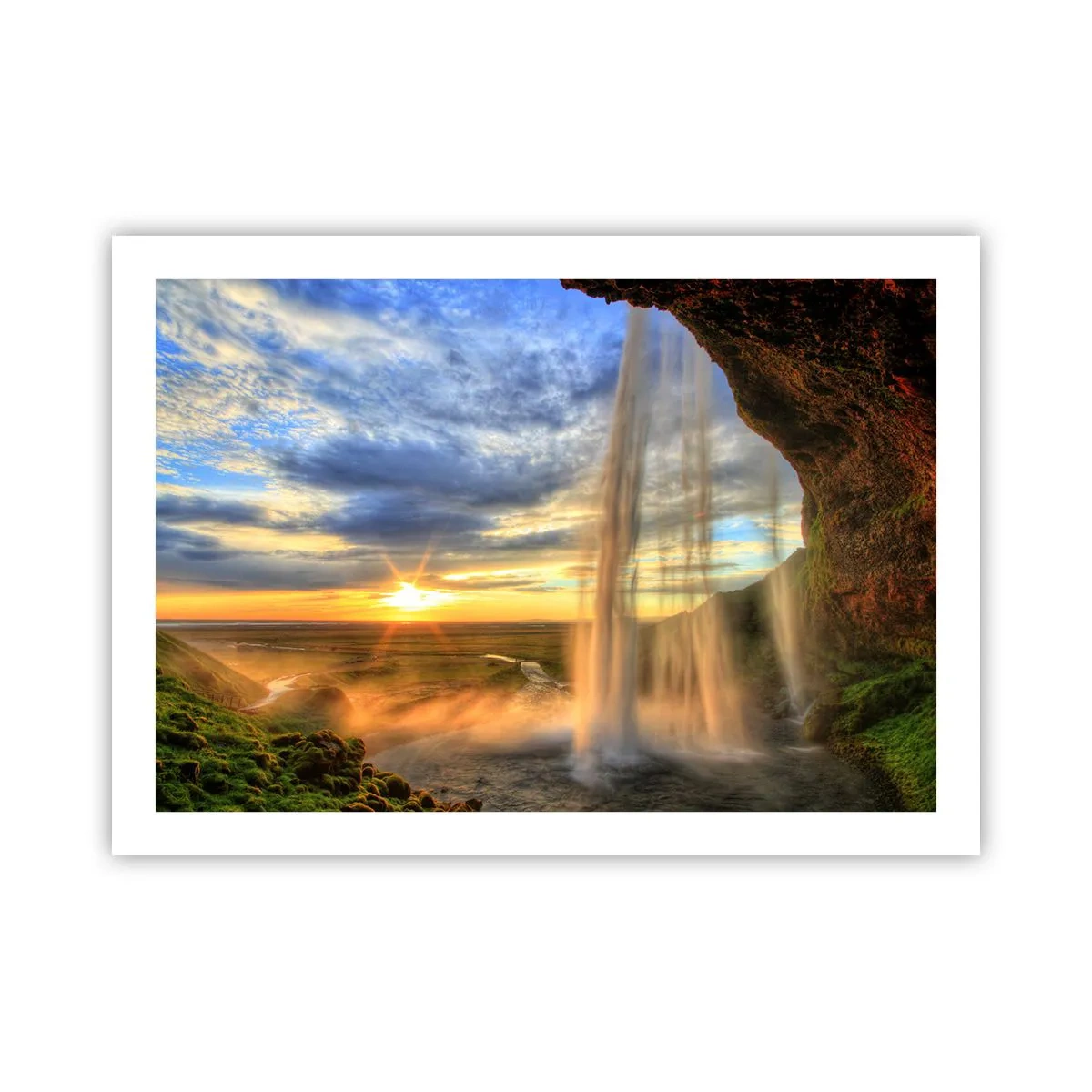 Pôster - O mundo por trás das gotas - 70x50 cm