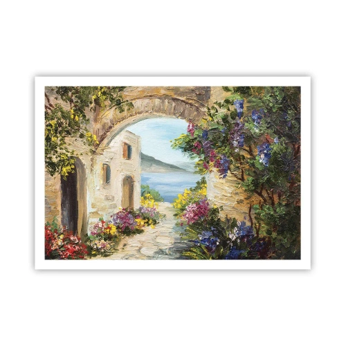 Pôster - O encanto da província costeira - 100x70 cm