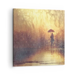 Quadro em tela - Sinto alguém a olhar para mim - 50x50 cm