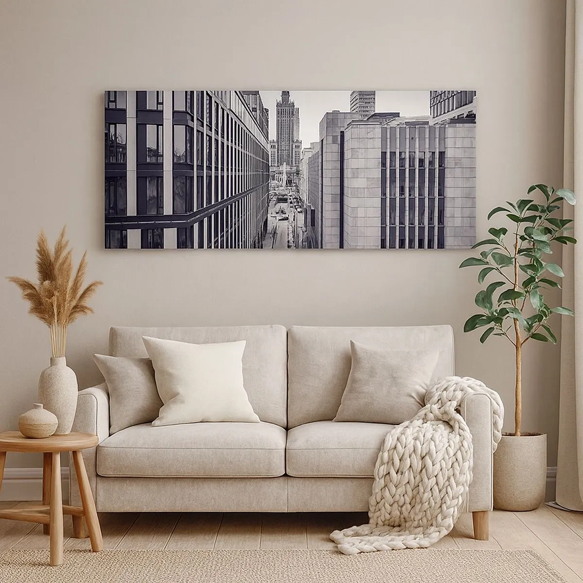 Quadro em tela - Vale de Varsóvia - 100x40 cm