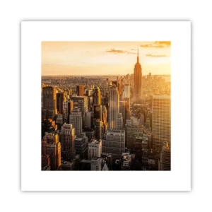 Pôster - Crescer ao sol - 30x30 cm