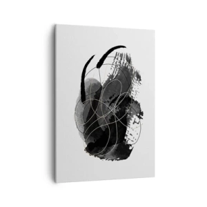 Quadro em tela - Emergido do preto - 50x70 cm