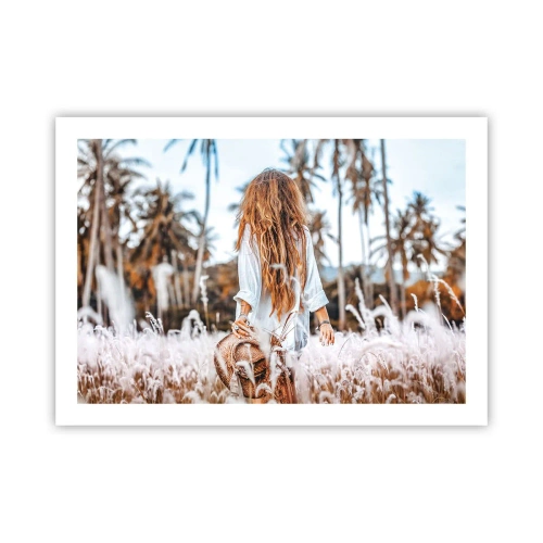 Pôster - Nascida da maciez da relva - 70x50 cm