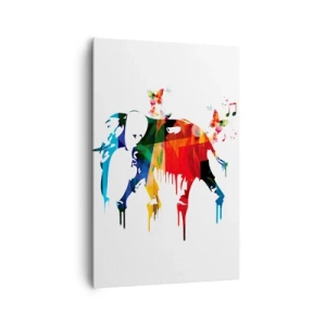 Quadro em tela - Todos podem dançar - 80x120 cm