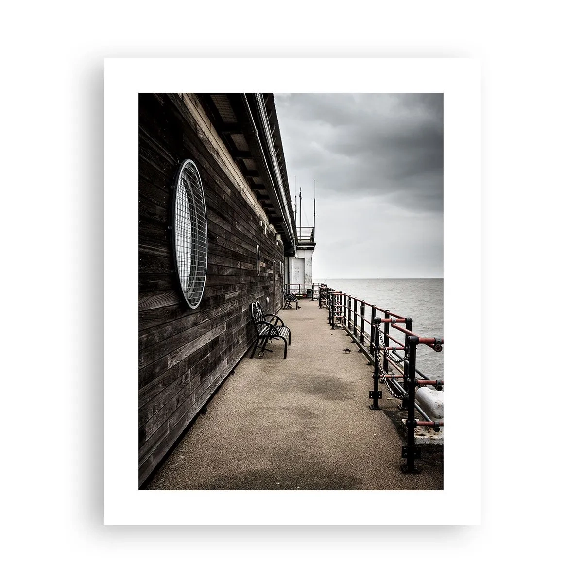 Pôster - O tempo parou - 40x50 cm