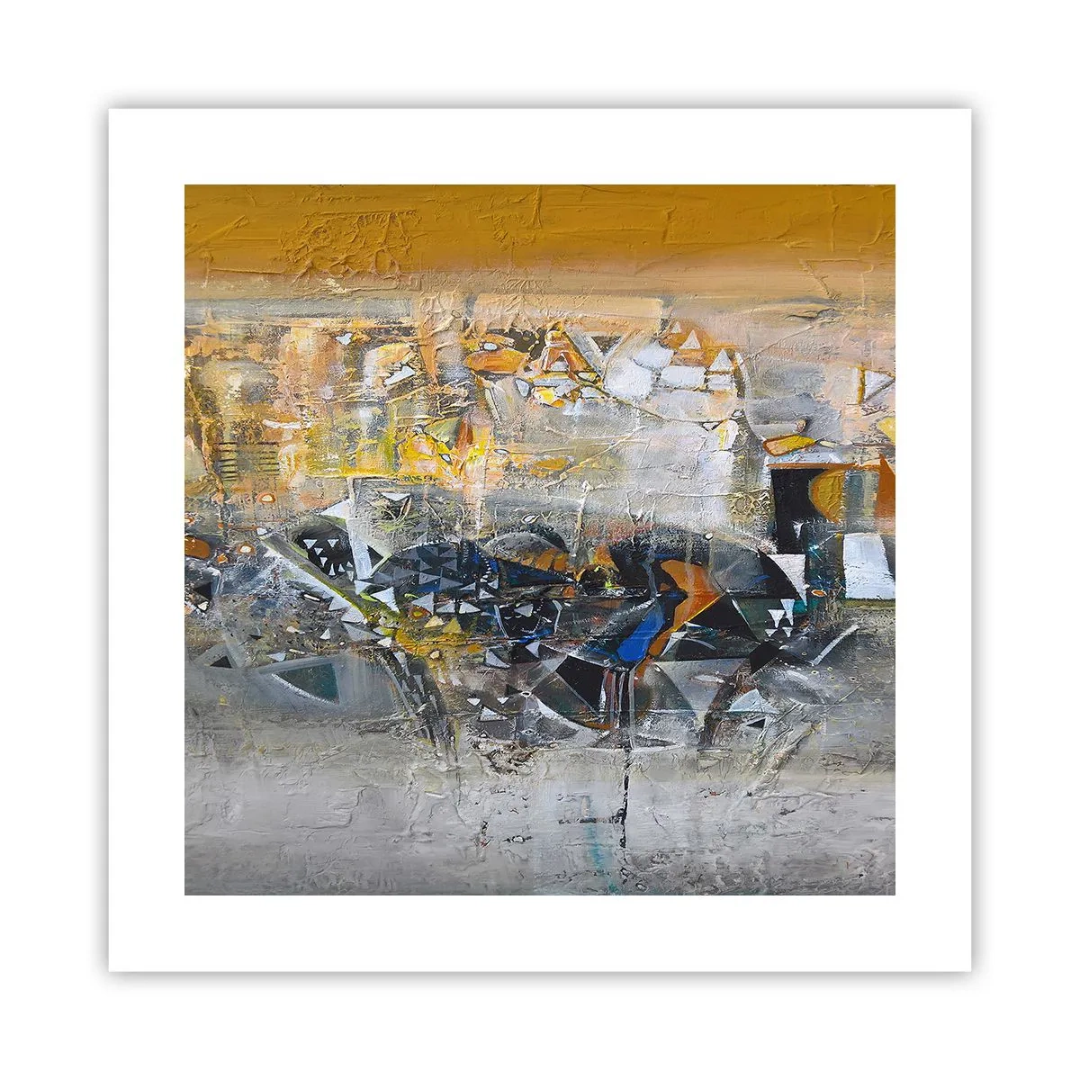 Pôster - Tudo vai se encaixar - 40x40 cm