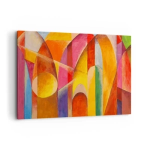 Quadro em tela - Catedral do Sol - 120x80 cm