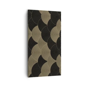 Quadro em tela - Unidade na multiplicidade - 55x100 cm