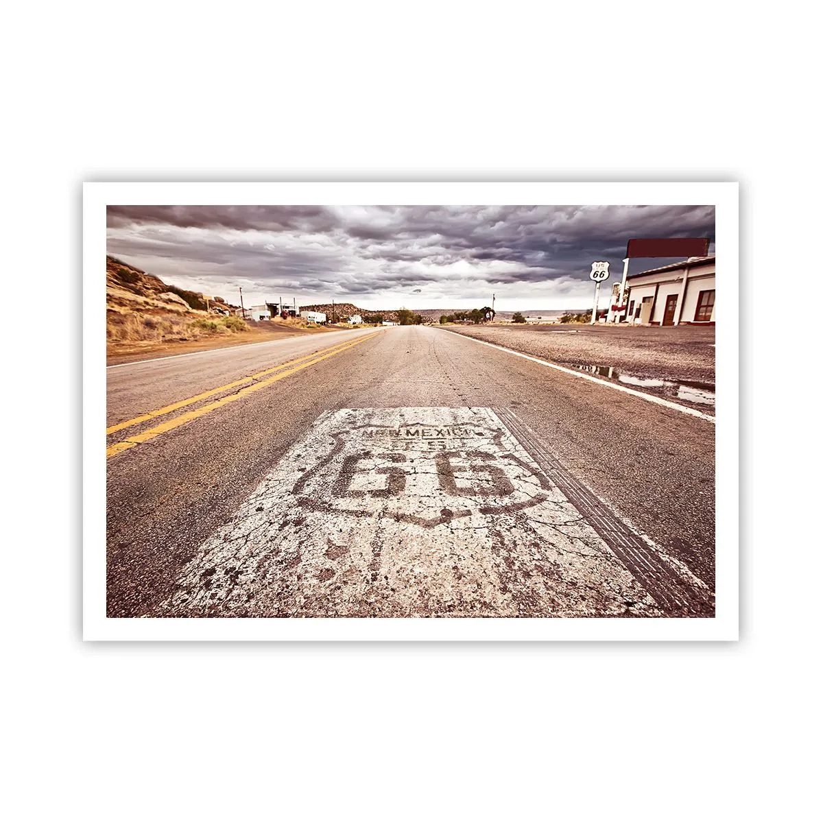 Pôster - Mother Road - uma lenda americana - 100x70 cm