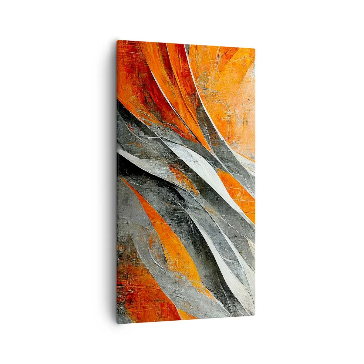 Quadro em tela - Calor e frio - 55x100 cm