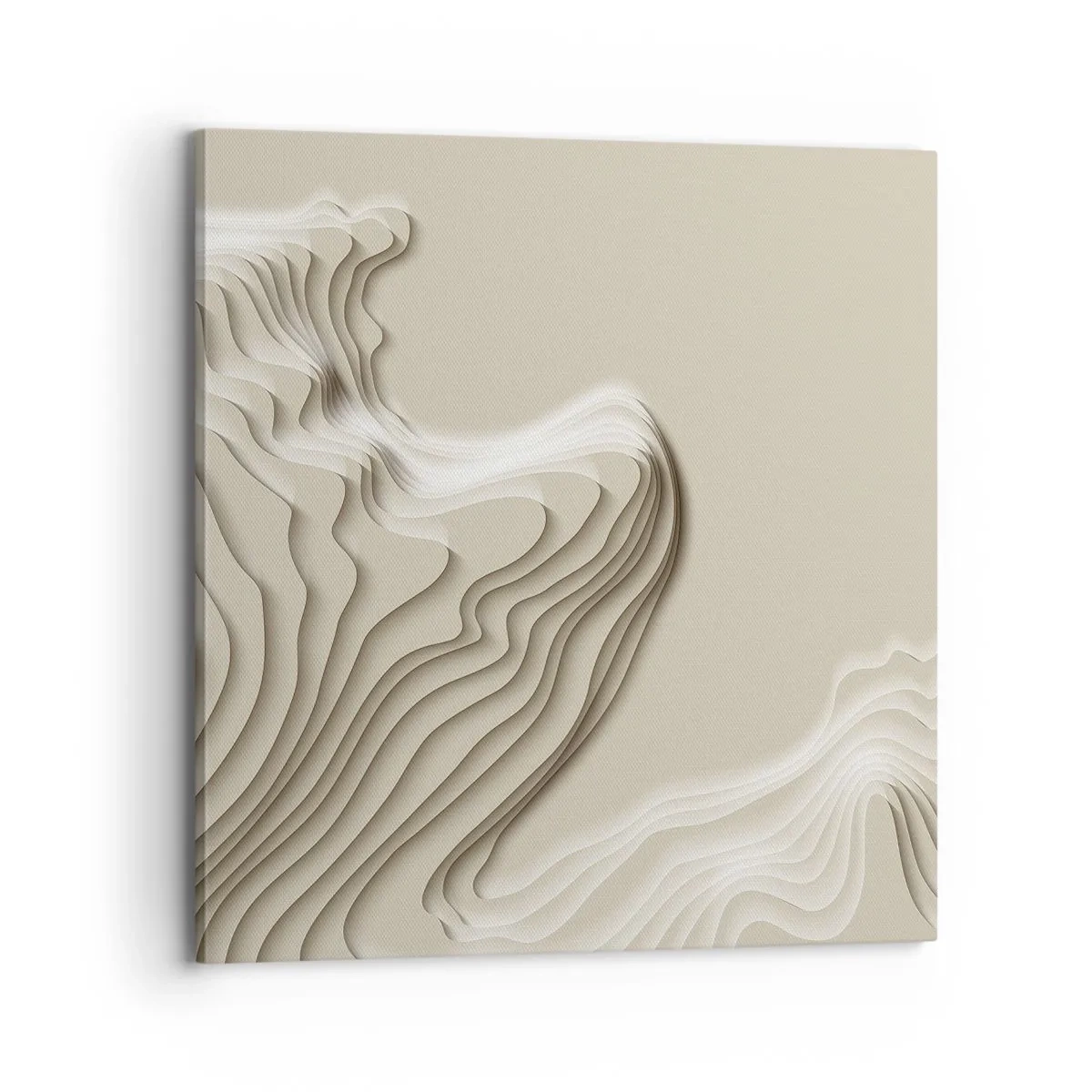 Quadro em tela - Topografia da arte - 70x70 cm