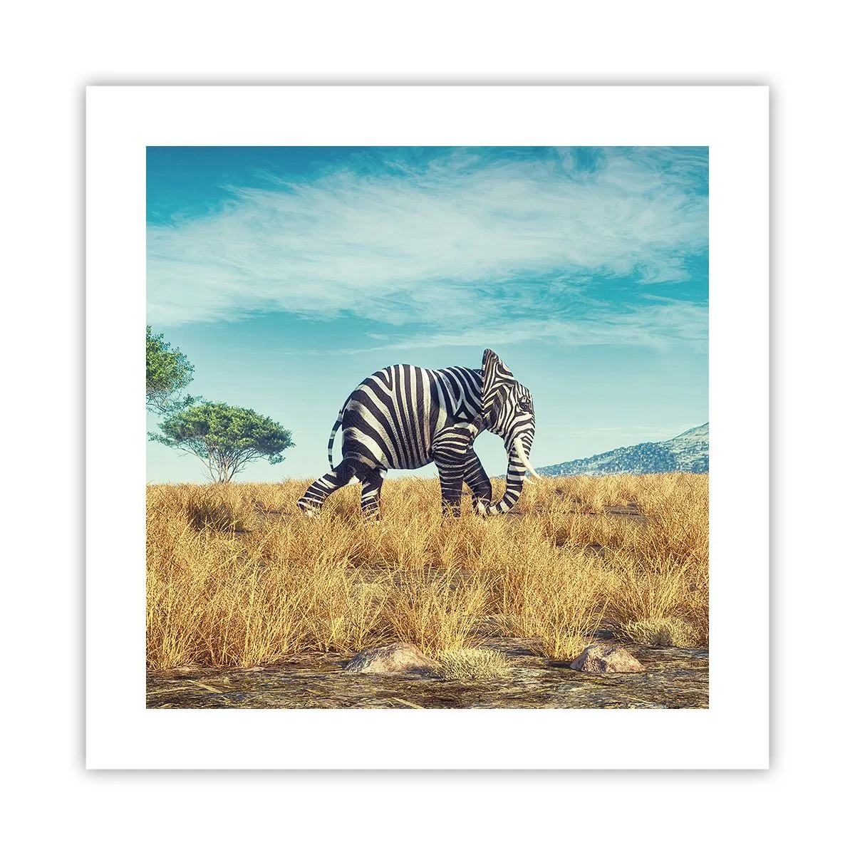 Pôster - Cinza não está mais na moda - 40x40 cm