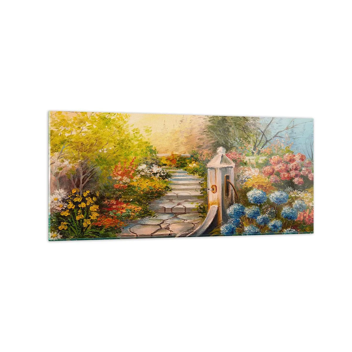 Quadro em vidro - Em pleno florescimento - 120x50 cm