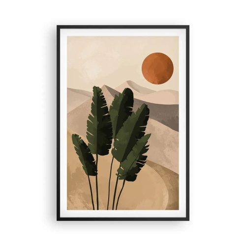 Pôster com moldura preta - O triunfo da vida - 61x91 cm