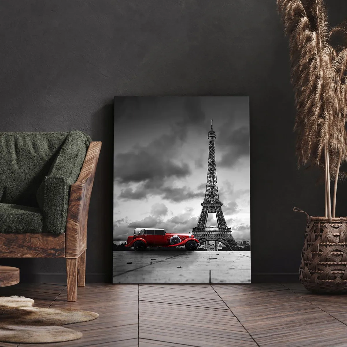 Quadro em tela - Não há muito tempo atrás em Paris - 50x70 cm