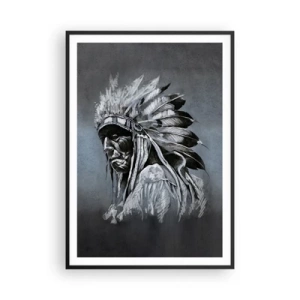 Pôster com moldura preta - De volta às raízes - 70x100 cm