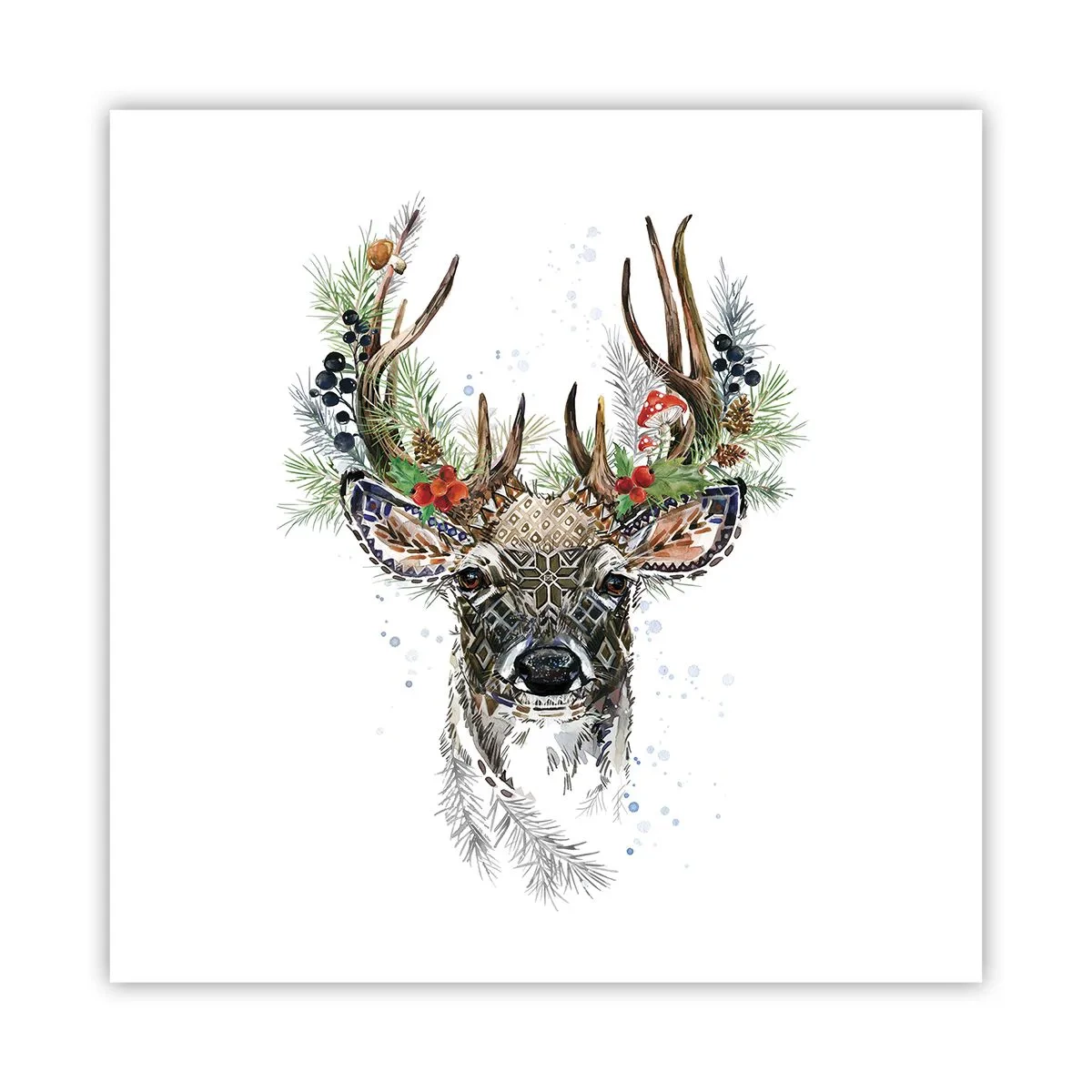 Pôster - Num manto festivo - 60x60 cm