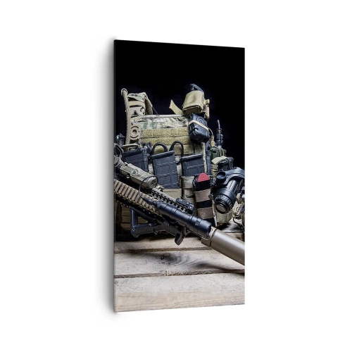 Quadro em tela - Descanse! - 65x120 cm