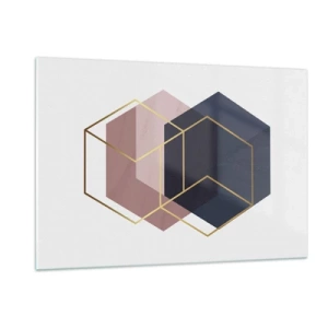 Quadro em vidro - O poder da simplicidade - 120x80 cm