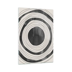 Quadro em vidro - Direito ao ponto - 70x100 cm