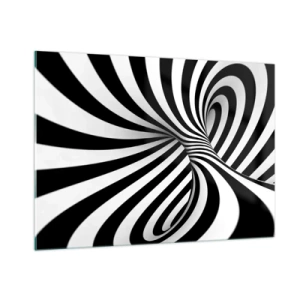 Quadro em vidro - Composição: espaço dançante - 100x70 cm