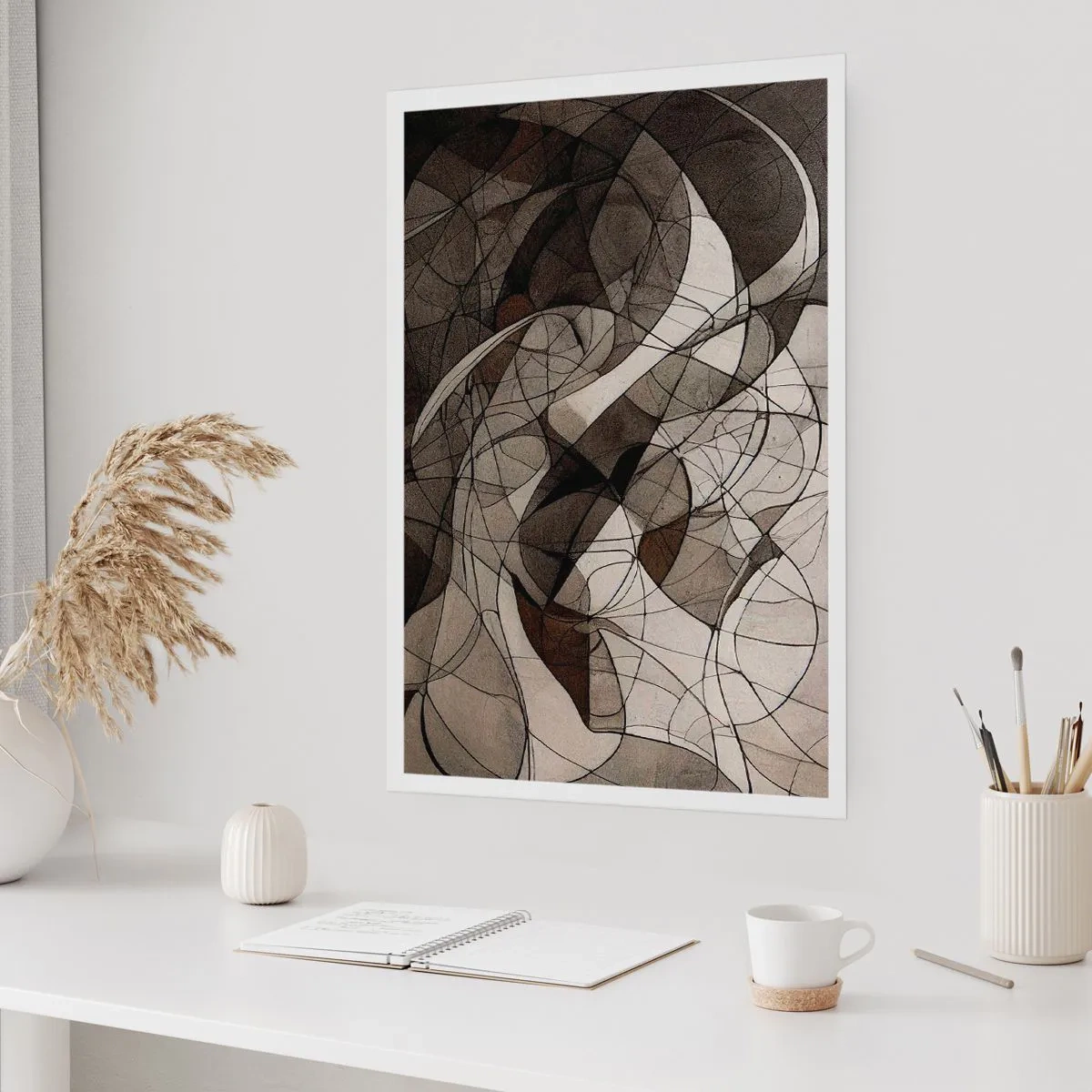 Pôster - Circulação das cores da terra - 30x40 cm