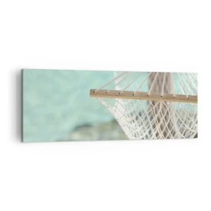 Quadro em tela - Hora de relaxar - 140x50 cm