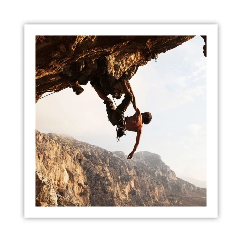 Pôster - O mundo encolhido num punhado de rochas - 60x60 cm