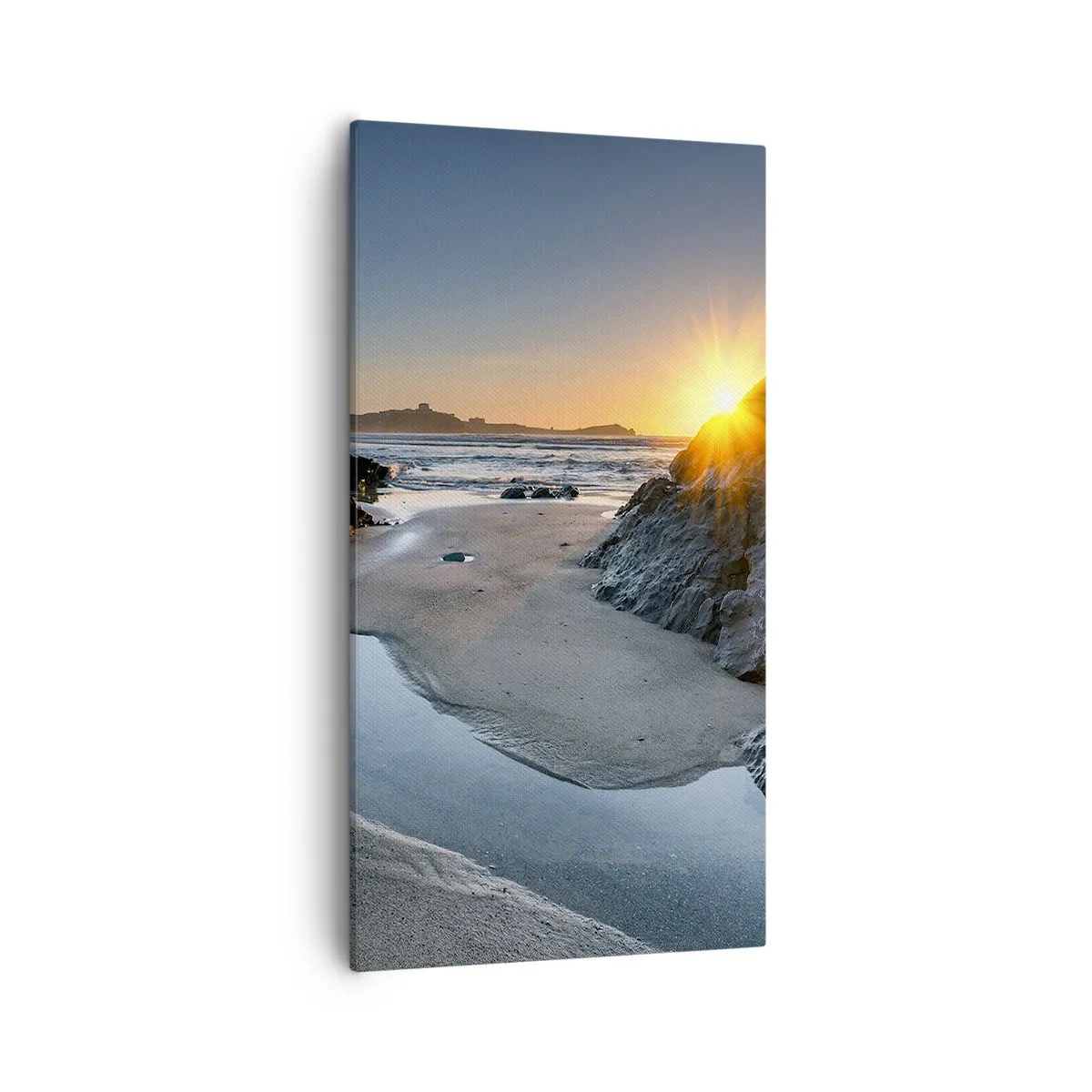 Quadro em tela - Intocado pela mão humana - 55x100 cm