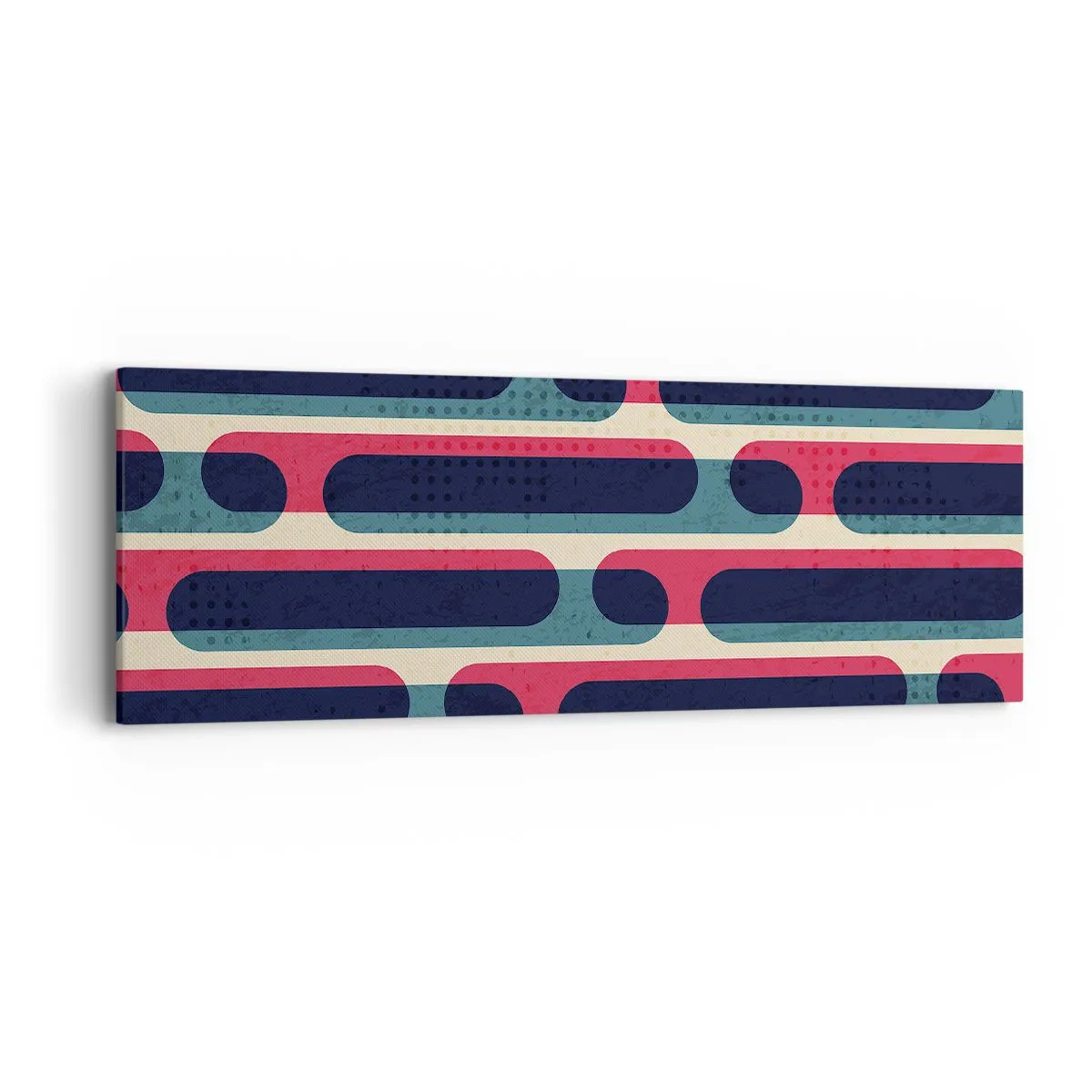 Quadro em tela - Avançado e profundo - 90x30 cm