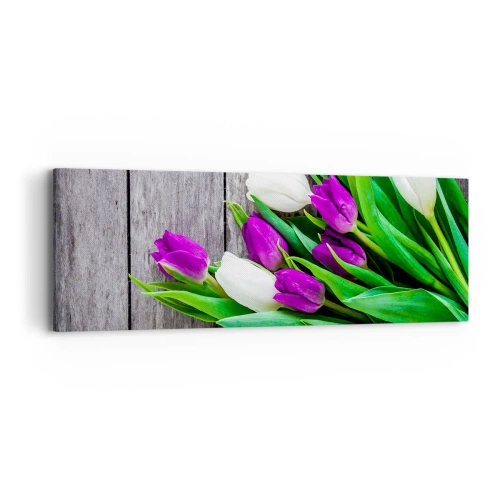 Quadro em tela - No dia do feriado da primavera - 90x30 cm