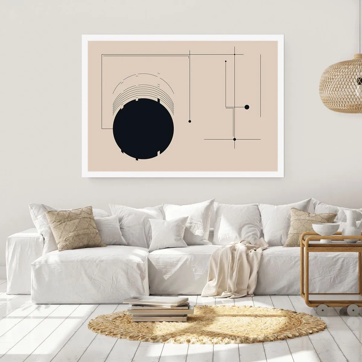 Pôster - Composição flexível e dinâmica - 100x70 cm