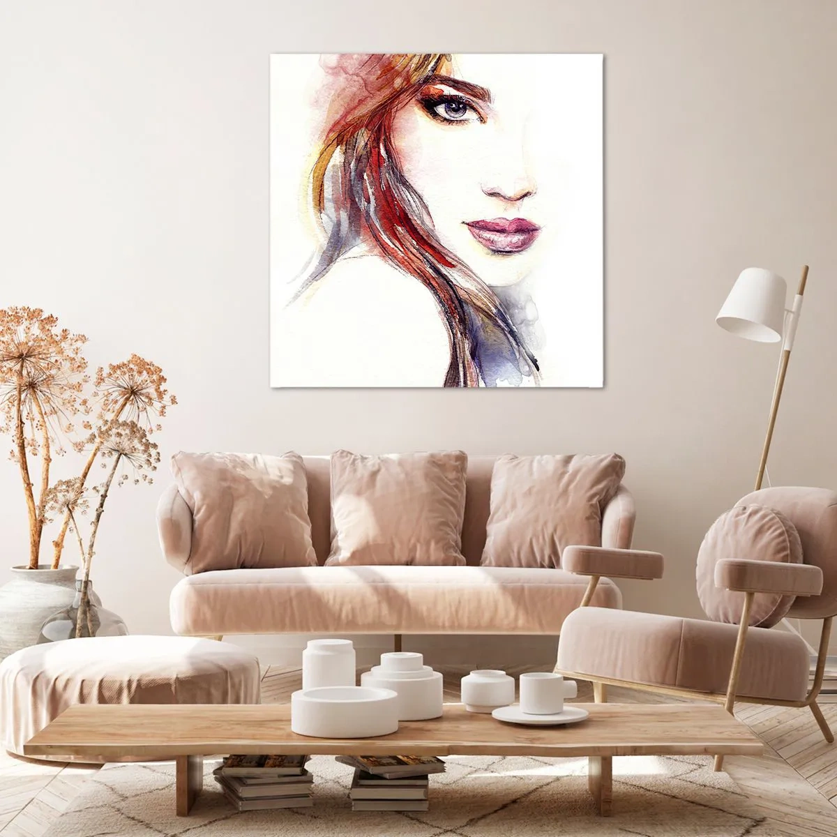 Quadro em tela - Vademecum - siga-me - 60x60 cm