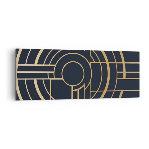 Quadro em tela - Rotação das coisas - 140x50 cm