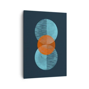 Quadro em tela - Obras de arte simétricas - 50x70 cm