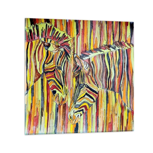 Quadro em vidro - Então você também... - 30x30 cm