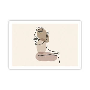 Pôster - Ouvindo-se a si própria - 91x61 cm