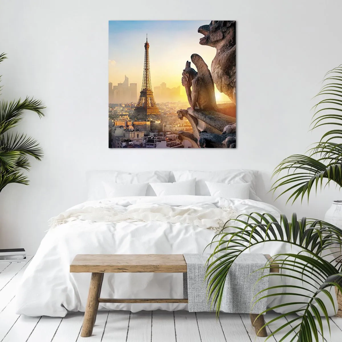 Quadro em tela - Muita coisa mudou... - 70x70 cm