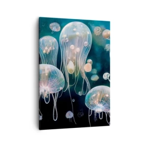 Quadro em tela - Bola Subaquática - 50x70 cm
