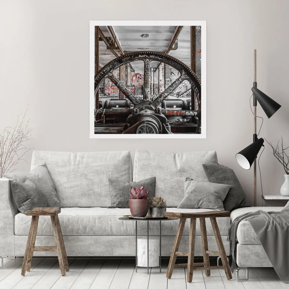 Pôster - A vida secreta da fábrica - 30x30 cm