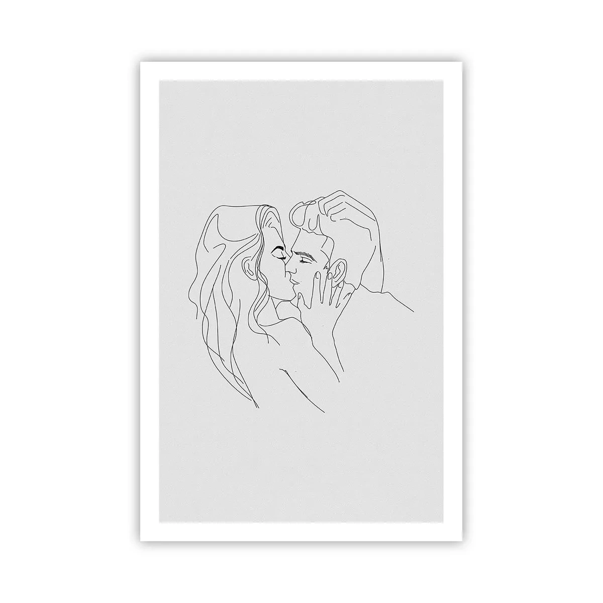 Pôster - Com a mesma linha - 61x91 cm