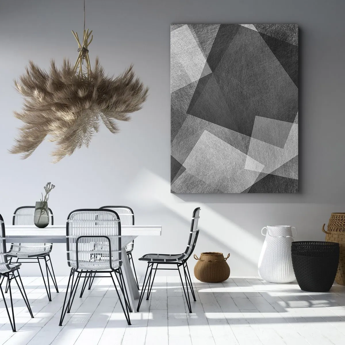 Quadro em tela - Um eterno símbolo da durabilidade e da ordem - 50x70 cm