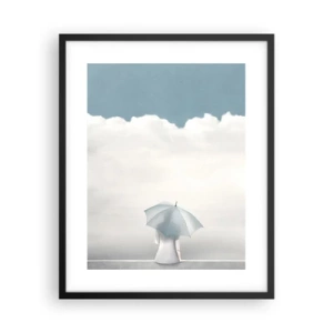 Pôster com moldura preta - No limite da realidade e dos sonhos - 40x50 cm