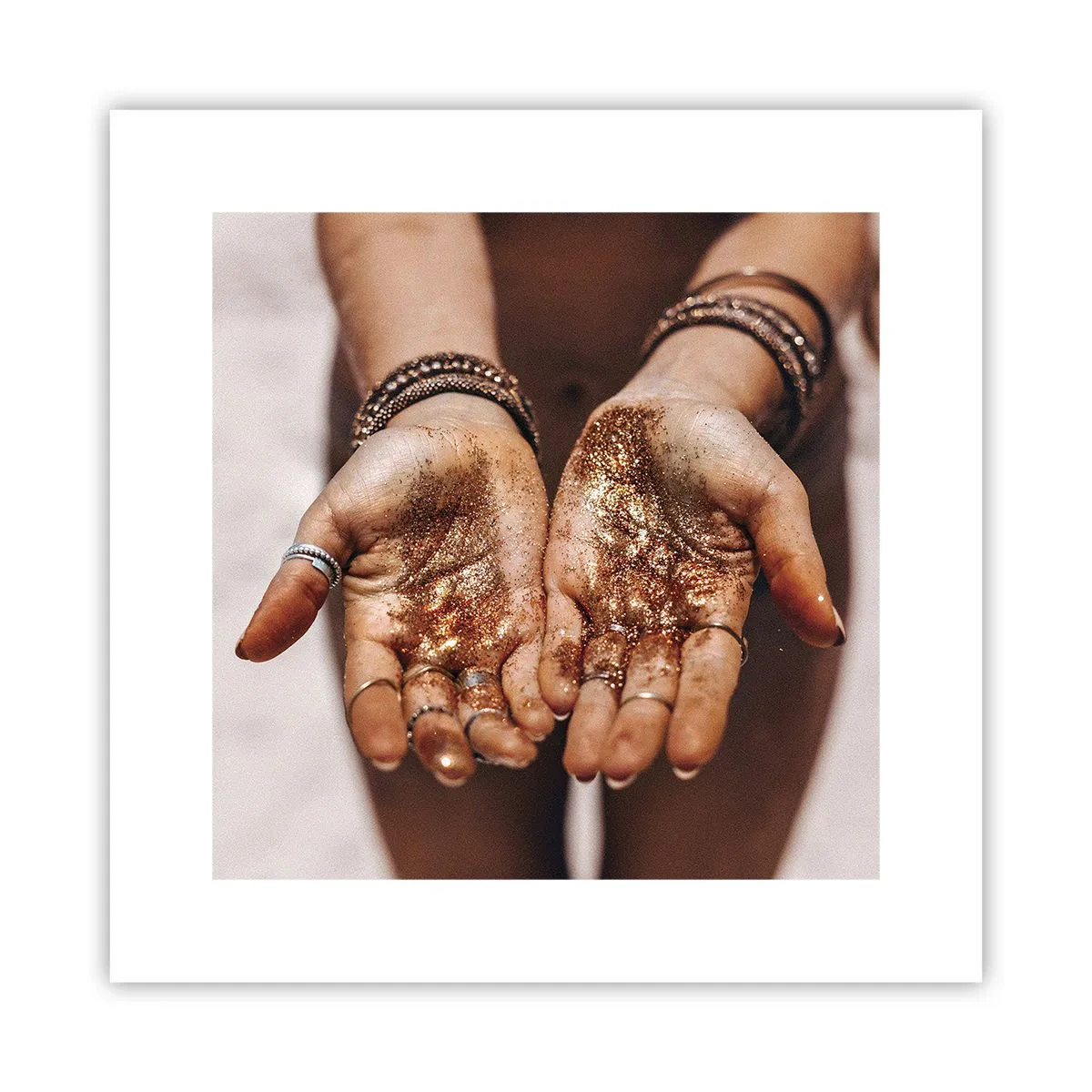 Pôster - Um presente para si - 30x30 cm