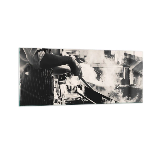 Quadro em vidro - Alquimia de sabores - 100x40 cm