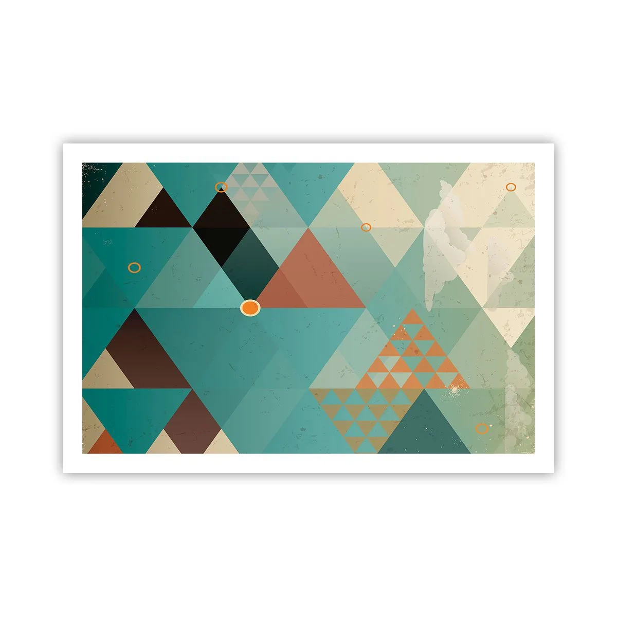 Pôster - A unidade de muitos, os muitos da unidade - 91x61 cm