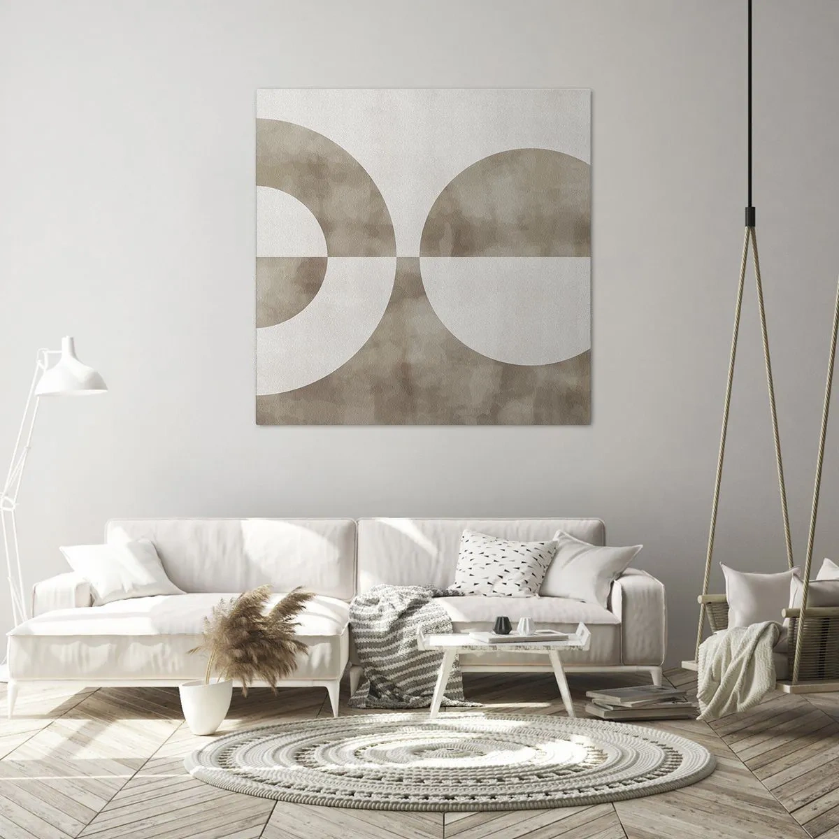 Quadro em tela - Semelhanças e diferenças - 60x60 cm