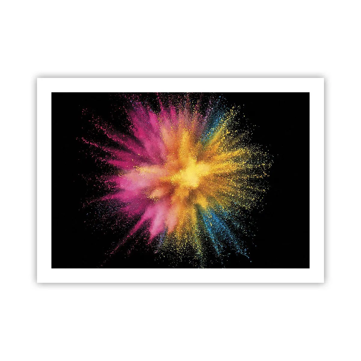 Pôster - O nascimento das cores  - 70x50 cm