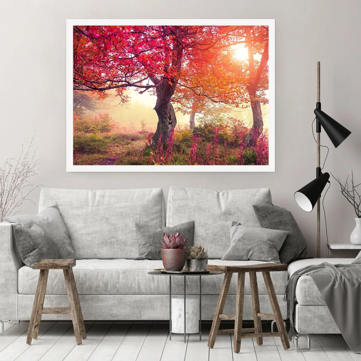 Pôster - Um frenesi de florescimento - 40x30 cm