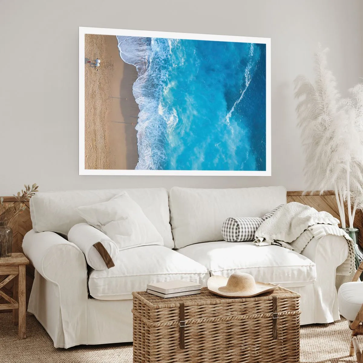 Pôster - O poder do azul - 100x70 cm